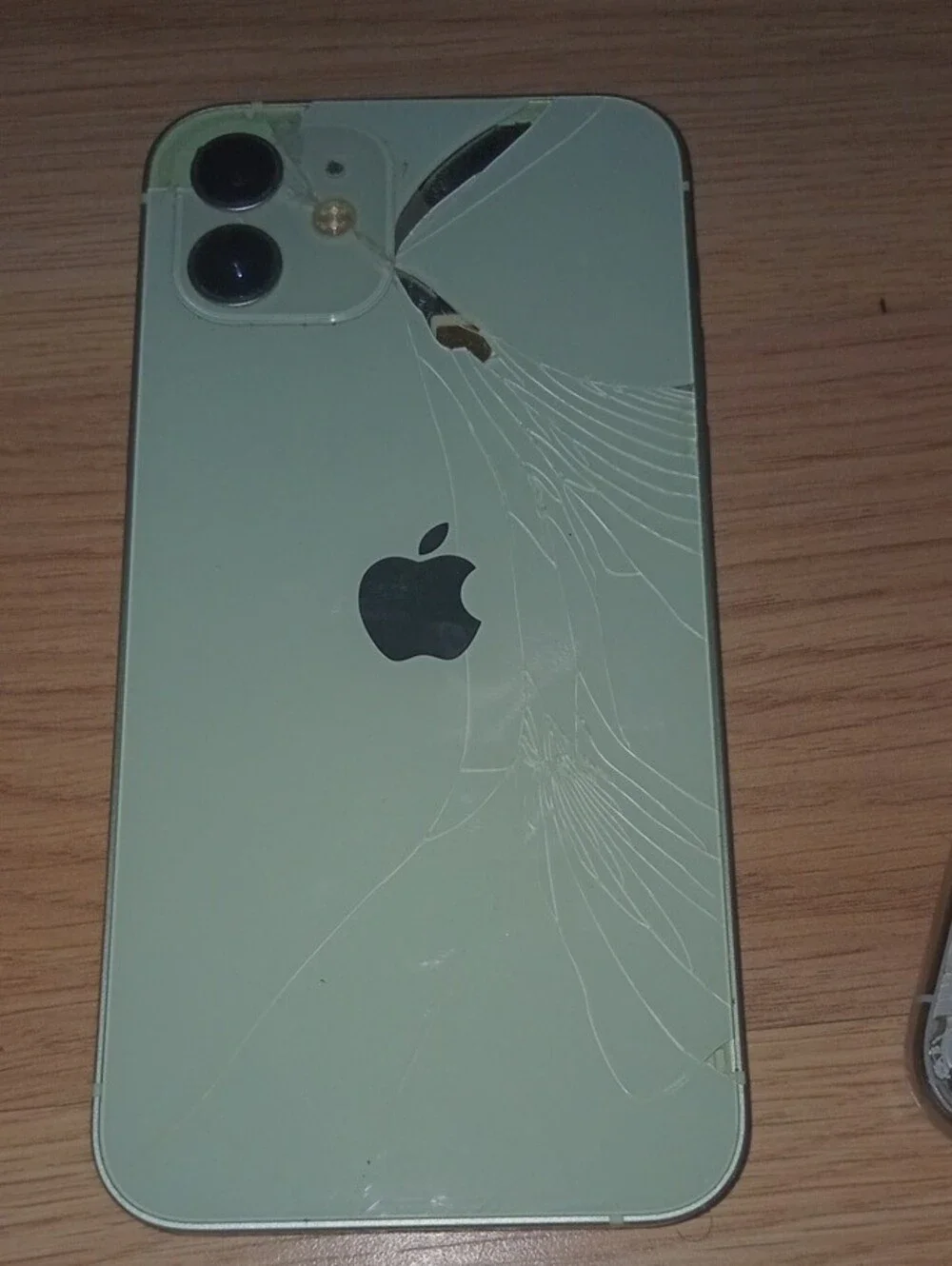 Iphone with Green Frame Parts